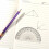 Plastic Protractor for Angle Measurement Student Math 180 Degrees, 4 Inches, Clear, 10 Pack 5