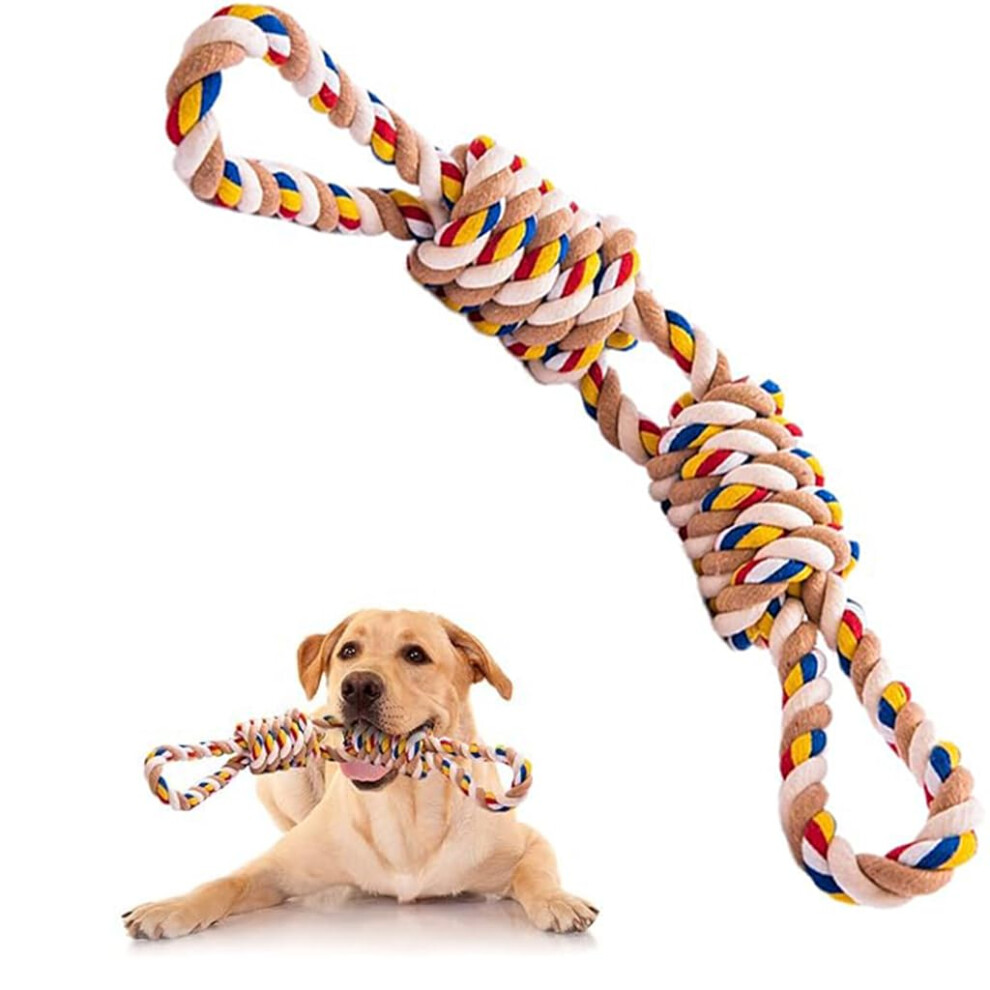 Ydingyshengl Dog Rope Toys,Aggressive Chew Rope Toys For Medium Large Dogs, Tooth Cleaning Chew Toys, Tug Of War Dog Toys 5051227016898