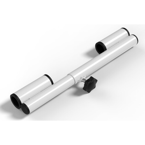 Sevko Patio Door Lock with Protection Inserts, Prevents Scratches, Easy Install, Extra Security, White