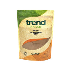 Trend Organic Cinnamon Powder, 100g - Culinary Delight with a Sweet and Warm Flavour, Perfect for Baking and Cooking, Certified Organic, Vegan