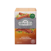 Ahmad Tea Rooibos & Cinnamon Fruit & Herbal Infusion - 20 Teabags