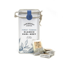 Cartwright & Butler Earl Grey Tea Bags in Caddy, 30 Bag Caddy, Fragrant Smooth C