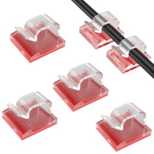 PengLAI Outdoor Light Hooks, Adhesive Cable Clips, Sticky Cable Organizer Holder, Light Clips for Hanging Christmas Lights, Wall Cable, String Lights