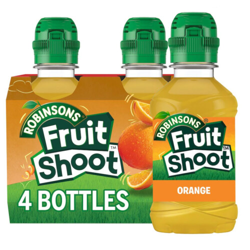 Fruit Shoot Orange, 4 x 200ml