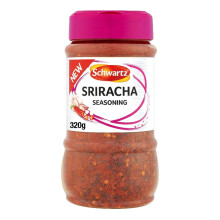 Schwartz Sriracha Seasoning, Hot, Artificial Colours & Flavours Free, 320g