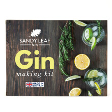 Sandy Leaf Farms Gin Making Kit - Make Your Own Gin Kit for Adults - Valentine Day Gin Gifts for Men and Women