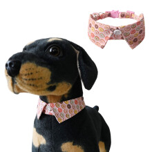 BT Bear Cute Style Small Dog Collar with Bell Adjustable Quick Release Cat Collars for Small Dogs Puppy,Pink Donuts