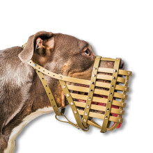 Dog Muzzle for Medium to XL Dogs – Adjustable, Comfortable & Durable Biothane Design with Stainless Steel Fixings – Waterproof