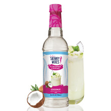 Jordan's Skinny Mixes Sugar Free Syrup, Coconut Flavour, Fruit Flavour, Water Enhancer, Drink Blend for Iced Tea, Lemonade and More