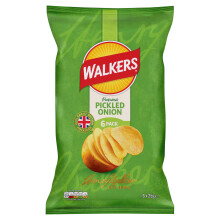 Walkers Crisps Pickled Onion 6x25g