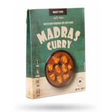Mighty Spice Madras Curry Paste - Curry Sauce Kit with Indian spices, Quick Easy 10-Minute Curry at Home, Authentic Indian Curry, Vegan Gluten Free