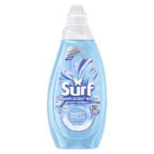 Surf Magnifi-Scent Quick Wash Aqua Bliss 55 Washes Laundry Liquid Detergent For Short Cycles Fast and Fabulous Fragrance 1.485 L