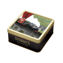 Stewart's - Glenfinnan Viaduct Tin filled with Luxury Fudge (100g) - Rich, Creamy, Decadent, Velvety, Indulgent, Melt-in-your-mouth, Buttery Smooth