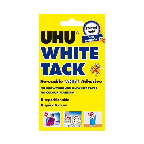 UHU White Tack Handy Re-usable Adhesive