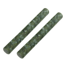 2Pcs Baking Rolling Pin for Dough Non-Stick Natural Stone Jade Roller
