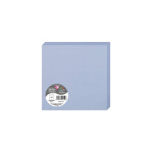 Clairefontaine 22159C Pack of 25 Double Cards Square Format 16x16cm 210g/m² Lavender Blue Invitation Correspondence Cardboard Pollen Range Premium