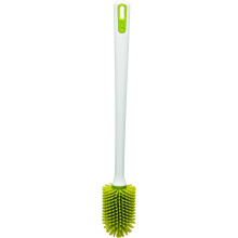 Joie Silicone Bottle Brush – Non-Scratch Cleaning Brush for Water Bottles, Baby Bottles, Flasks & Glasses, White
