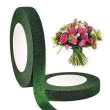 Jc.upin 2 Rolls Florist Stem Wrap - 40 Yard Dark Green Floral Tape for Floristry Supplies and Bouquet Making