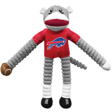 Little Earth Productions Littlearth Unisex-Adult NFL Detroit Lions Sock Monkey Pet Toy, Team Color, One Size