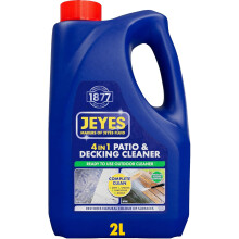 Jeyes 4 In 1 Patio & Decking Cleaner (2 Litre). Patio Cleaner Fluid for Paths, Drives, Decking & Fencing