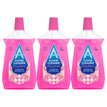 Astonish Floor Cleaner – Dirt Repelling Technology – Prevents Further Staining – Long Lasting Fragrance – Multipack 3 X 1L - Peony Bloom