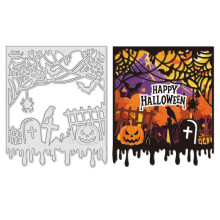 UNICRAFTALE Metal Cutting Dies Hallowen Decor Die Cut Embossing Cutting Stencils Pumpkin Die Cut for Card Making Paper Crafting Photo Frame Decor DIY