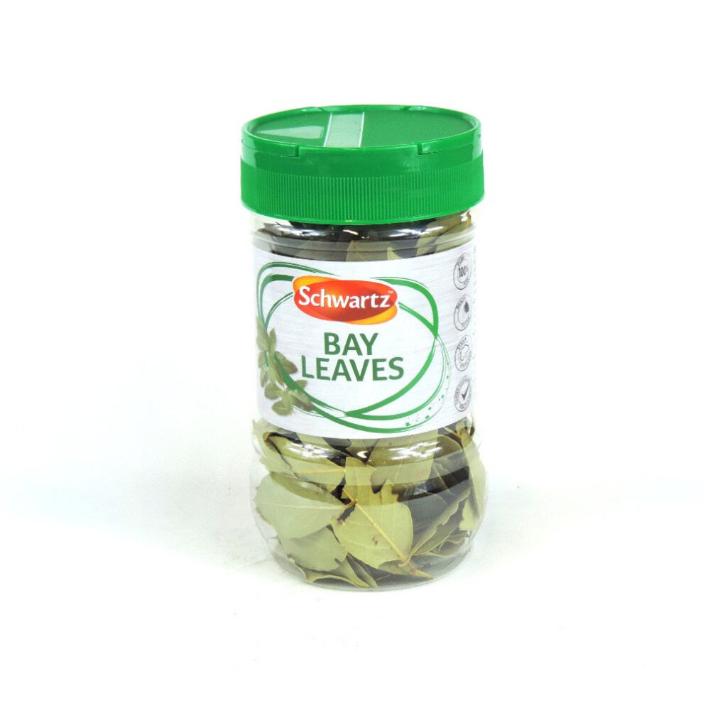 Schwartz Whole Dried Bay Leaves, Bay Leaves Perfect, 0.0769 Kg