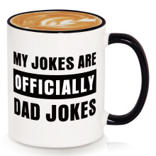 GoMelley New Dad Gifts, Dad to Be Gifts, Pregnancy Announcement Ideas, 1st Christmas Daddy Gift, First Time Dads, Dads Jokes Mug for New Parents Gift