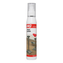 HG Silver Polish, Gentle Silverware Shine Cream Cleaner, For Black or Dull Silver Jewellery or Accessories, Restores Natural Shine