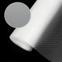 Kitchen Drawer Liner(45500cm),Non Slip Cupboard Fridge Mats,Protects from Spills,Multi-Use Shelf & Cabinet Liner,Great Kitchen Accessory(Transparent