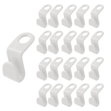20pcs Clothes Hanger Connector Hooks, Space Saving Wardrobe Clothes Organizer, Stackable Hangers Extender Coat Hanger Connector Clip for Closet