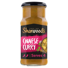 Sharwood's Aromatic Chinese Curry Sauce – Mild Spice Blend With Onion, Garlic &