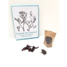 Emerald Isle Seaweed Organic Flakes Granules Herbs, Dulse, Salt Replacement, Flavour Enhancer (Dulse Flakes 40g)