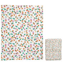 Jwssor Dot Tissue and Polka Dots, Rainbow Tissue - 20 Colorful Sheets (14x20 in) for Gift Wrapping