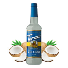 Torani Sugar Free Coconut Coffee Syrup 750ml – Zero Calorie Drink Syrup for Coffee, Lattes & Iced Drinks – Barista Style Coconut Flavour – No Ad