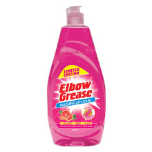 Elbow Grease Washing Up Liquid | Power Degreaser - Soap for Hand Washing Dishes, Pots, Pans & Glasses (Pink Grapefruit, 600ml)