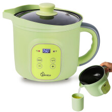 Bienslys Electric Wax Melter for Candle Making, 1.5L Pot with Precise Temperature Control (30-150C), Non-Stick Coating & Drip-Free Spout for Soy Wax