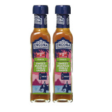 Encona - Indian Sweet Mango Chilli Sauce (Mild) - 142ml (Pack of 2)