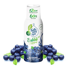 FruttaMax Sugar-Free Blueberry Syrup – 60% Real Fruit | Low-Calorie Drink Syrup for Soda Makers, Cocktails & Desserts – 500ml