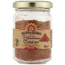 Italian Minced Hot Pepper Seasoning (50g) ???? Chilli Powder ???? From Calabrian Peperoncino - Delizie Di Calabria