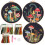 Myfelicity Embroidery Kit with Mushroom Patterns, 3 Hoops, Fabric, Threads, Needles, Instructions (red) 1