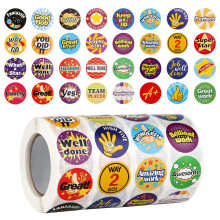 2000pcs Reward Stickers for Children 32 Designs Personalised Teacher Stickers School Supplies 1 Inch Well Done Stickers Chart for Children Behaviour