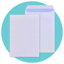 Triplast 50 x C5 White Self Seal Security Envelopes (Size: 229x164mm) | Fully Opaque, Self Sealing & Printer Safe Mailing Paper Envelopes