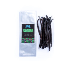 Vanilla Mart - Indonesian Vanilla Pods - Pack of 5 Vanilla Pods - Grade A Vanilla Beans - Whole Grade A Vanilla Pods - Premium Indonesian Vanilla