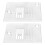 Metal Sewing Machine Stitching Plate For 6200 Sewing-Two Pieces 1