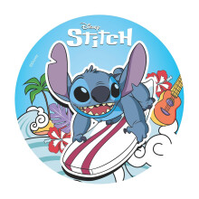 Dekora, Stitch, Wafer Disc for Cake, Edible Cake Topper for Children's Birthday Cake, Round 20 CM