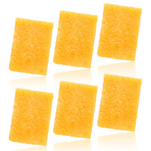 Lotsdonxia 6-Pack Reusable Rubber Cement Erasers - Sticky Residue Remover for Shoes, Leather, Plastic & Glass | Gentle Stain Cleaner