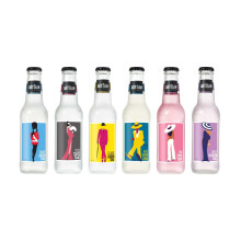 The Artisan Drinks Company Tonic Water Taster Pack - 200mlx6 Bottles - Gin and Tonic Mixers - Classic London, Skinny London, Yuzu Tokyo, Pink Citrus