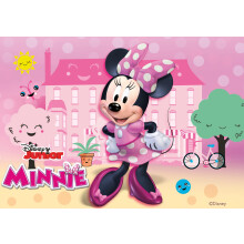 Dekora, Minnie Mouse Edible Cake Topper, Decoration for Children's Birthday Cake, Wafer A5