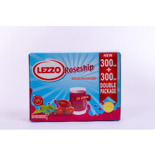 LEZZO Traditional Turkish (Orange, Sour Cherry, Rosehip) Flavoured Instant Drink, Cold & Hot, No Sweetener, 600g Double Package, Makes 24 Glasses